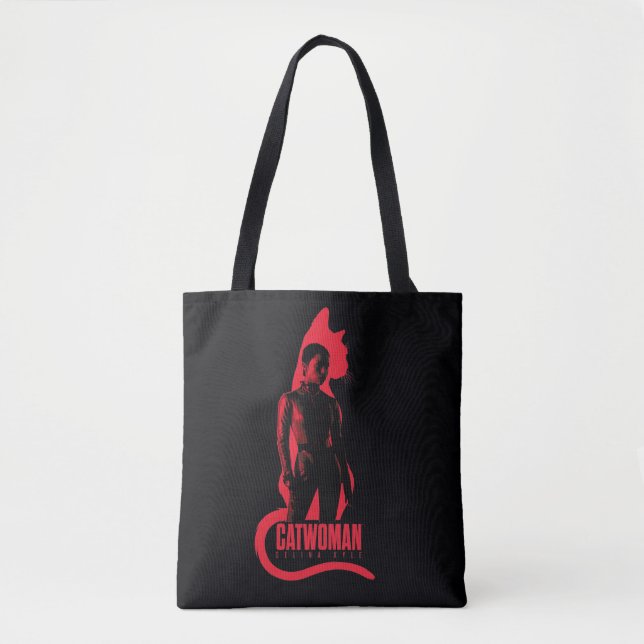 Bolsa Tote CatWomen Selina Kyle Cat Silhouette (Frente)