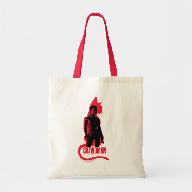 Bolsa Tote CatWomen Selina Kyle Cat Silhouette (Frente)