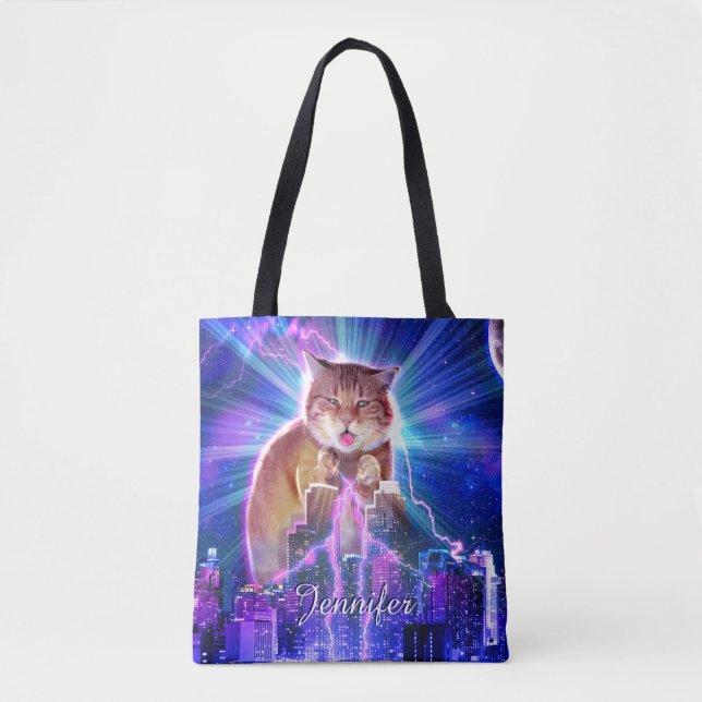 Bolsa Tote Catzilla (Frente)