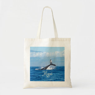 Bolsa Tote Cauda de Baleia Oceânica Maui Havaí