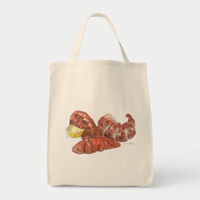 Bolsa Tote Cauda de Lagosta (Frente)