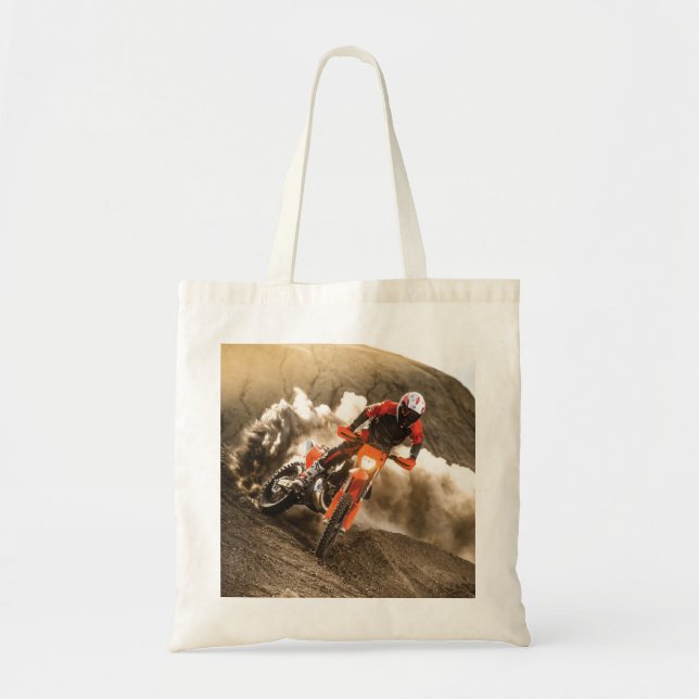 Bolsa Tote Cavaleiro Motocross (Frente)