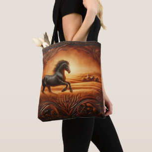 Bolsa Tote Cavaleiro Nativo no Sunset