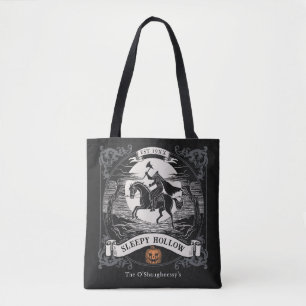 Bolsa Tote Cavaleiro Sem Cabeça com Sono Hollow Nome do Dia d