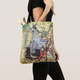 Bolsa Tote Cavalheiro viajando em um buggy