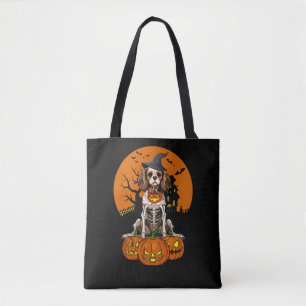 Bolsa Tote Cavalier Charles Spaniel Dog Halloween
