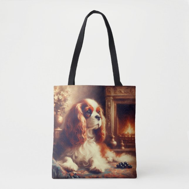 Bolsa Tote Cavalier King Charles Spaniel (Frente)