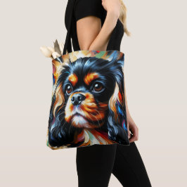 Bolsa Tote Cavalier King Charles Spaniel Dog Acrylic Print