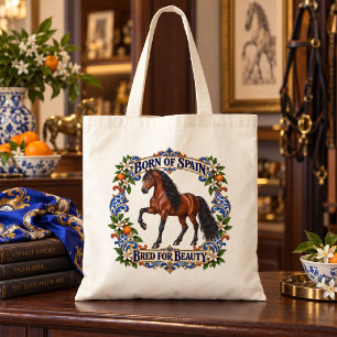 Bolsa Tote Cavalo Andaluz Baio da Espanha