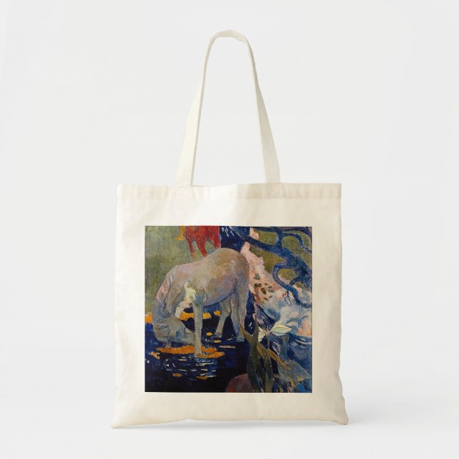 Bolsa Tote Cavalo Branco de Paul Gauguin (Frente)