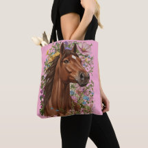 Cavalo Castanho Inspirado em Boho