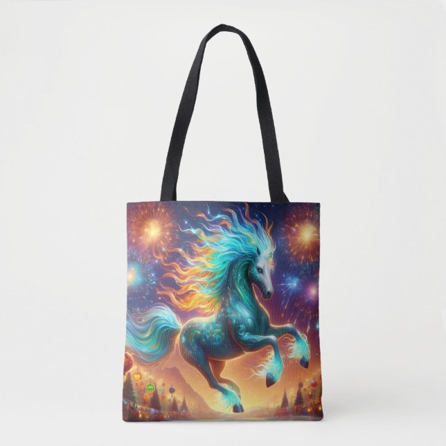 Bolsa Tote Cavalo Comemorativo (Frente)