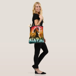 Bolsa Tote Cavalo correndo