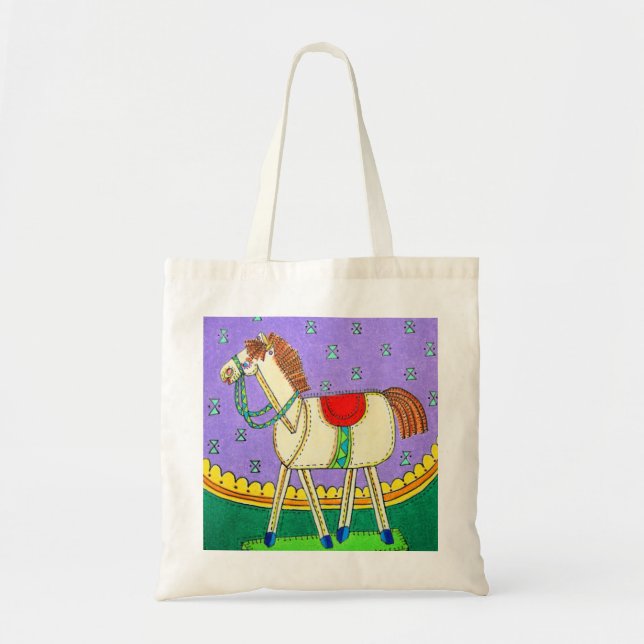 Bolsa Tote Cavalo de balanço (Frente)