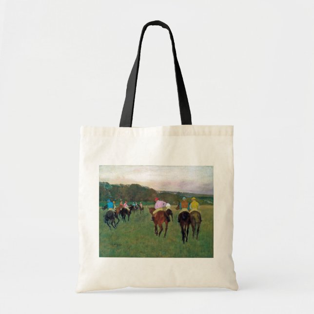 Bolsa Tote Cavalo de Corrida Longchamp, Edgar Degas (Frente)