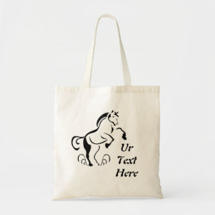 Bolsa Tote Cavalo de Estêncil A Rever