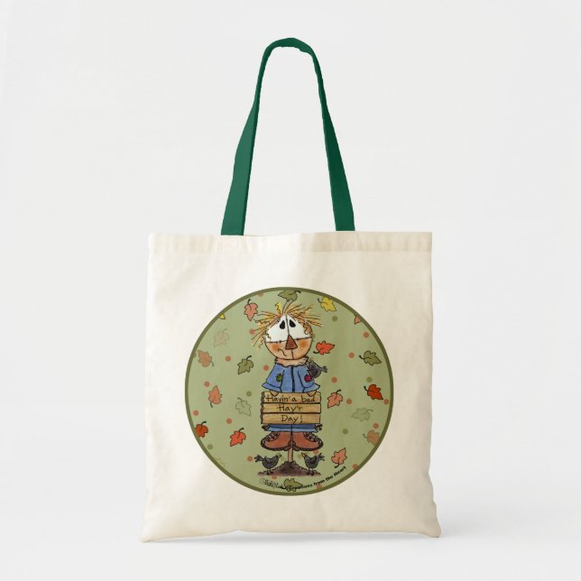 Bolsa Tote Cavalo do Dia do Mau Hay (Frente)