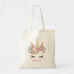 Bolsa Tote Cavalo Mágico Brilho e Dourado Personalizado