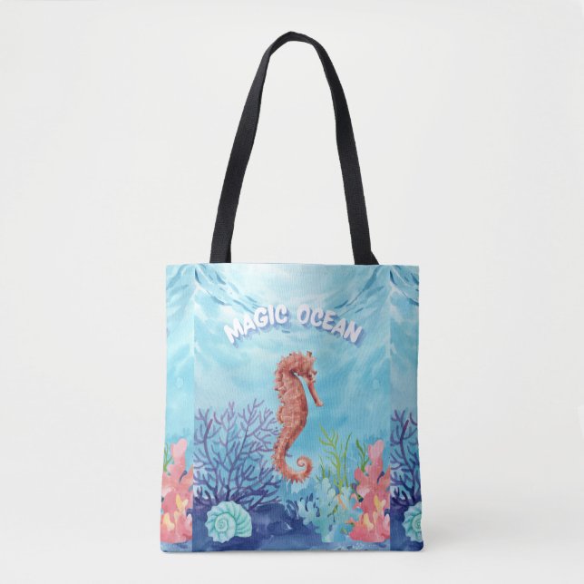 Bolsa Tote Cavalo marinho (Frente)
