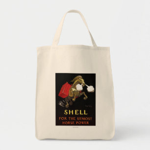 Bolsa Tote Cavalo mecânico com Shell Oil