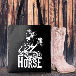 Bolsa Tote Cavalo Quarto Americano Cowgirl selvagem oeste oes