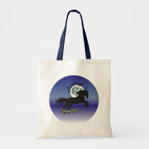Bolsa Tote Cavalo selvagem para amante de cavalo saco
