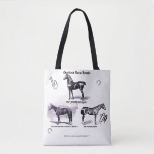 Bolsa Tote "Cavalos Amantes"