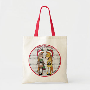Bolsa Tote Cavalos Carineiros - 'Mare'y Christmas