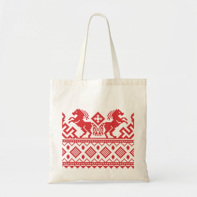 Bolsa Tote Cavalos de criação (Frente)