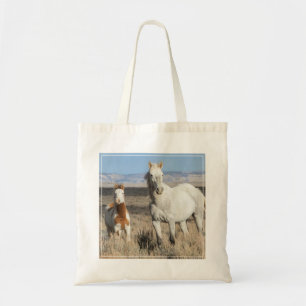 Bolsa Tote Cavalos Selvagens em Casa na Bacia de Sandwash