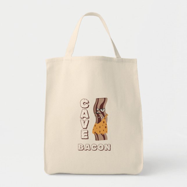 Bolsa Tote Cave Bacon (Frente)