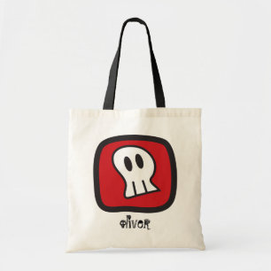 Bolsa Tote Caveira de Pirata de Desenho Animado & Festa de Ha