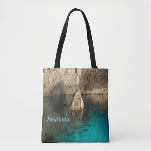 Bolsa Tote Caverna de Cristal, Bermudas (Frente)