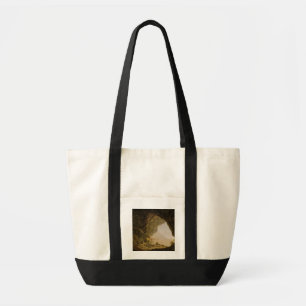 Bolsa Tote Caverna, perto de Nápoles, 1774 (óleo em canvas)
