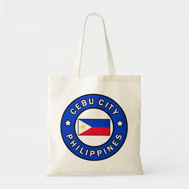 Bolsa Tote Cebu City Filipinas (Frente)