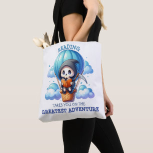 Bolsa Tote Ceifeiro em Aquarela Amante de Livros