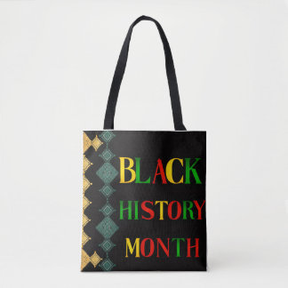 Bolsa Tote Celebração de 100 anos do mês da história negra de