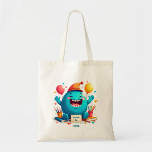 Bolsa Tote Celebração de Estrelas de 1rua - Design de Cartoon