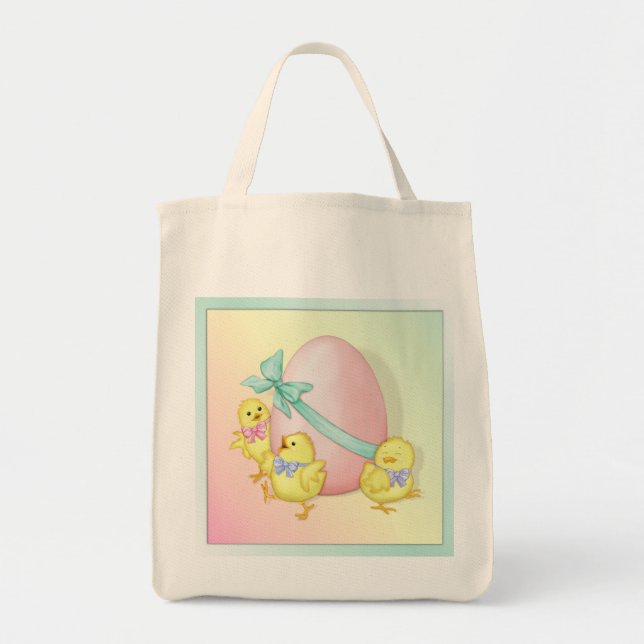 Bolsa Tote Celebração de páscoa (Frente)