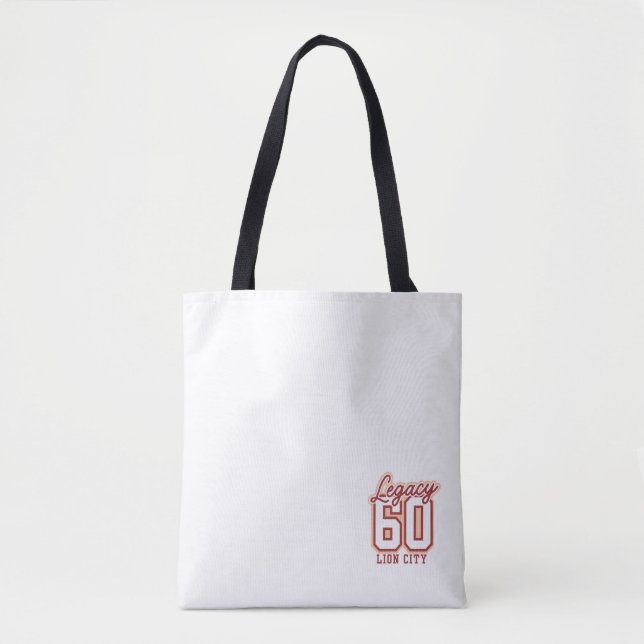 Bolsa Tote Celebração do Legado da Cidade do Leão (Frente)