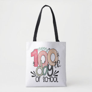 Bolsa Tote celebração dos 100 dias de escola