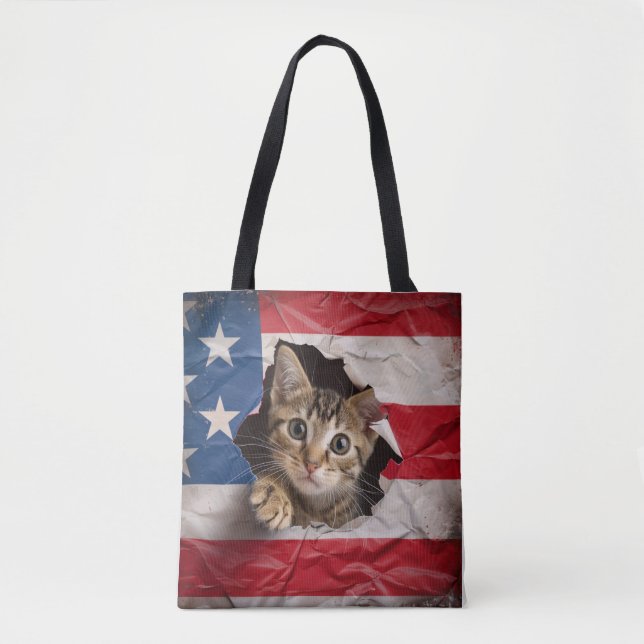 Bolsa Tote Celebração Patriótica (Frente)