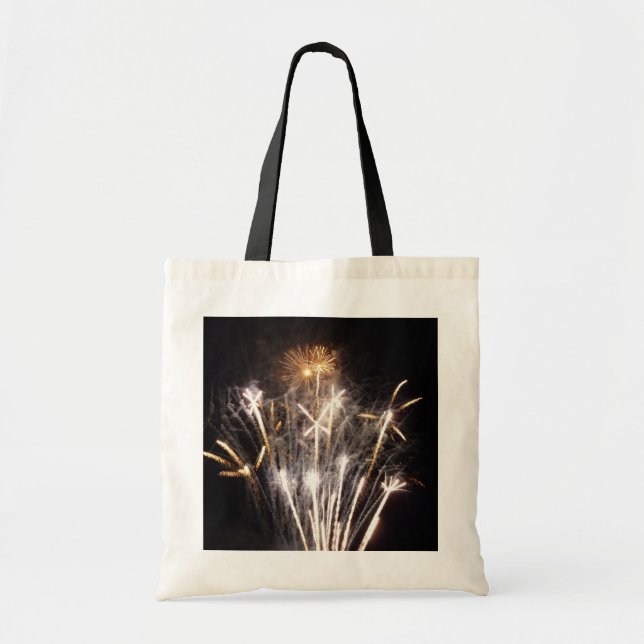 Bolsa Tote Celebração Patriótica II de Fogos de Artifício Bra (Frente)