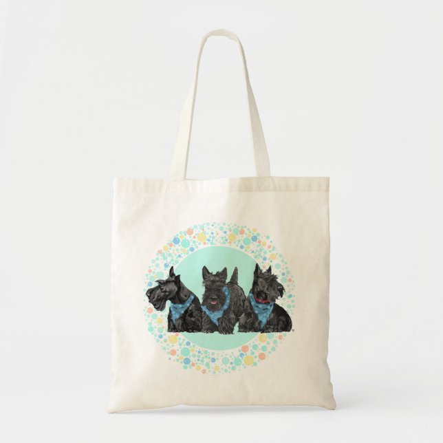 Bolsa Tote Celebração Scotties Multi-Color (Frente)