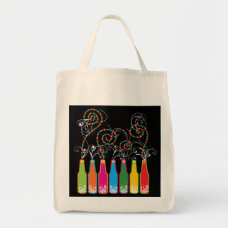 Bolsa Tote Celebrações borbulhantes! Sacola feita sob