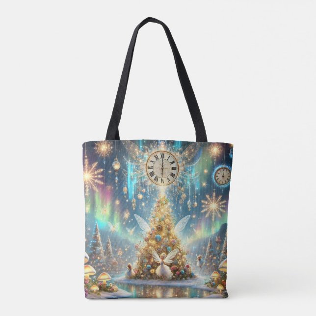 Bolsa Tote Celebrações de Natal (Verso)
