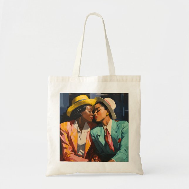 Bolsa Tote Celebrando as mulheres negras lésbicas (Frente)