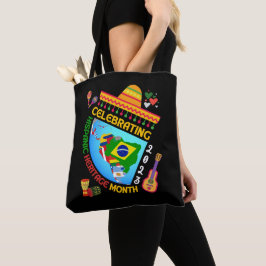 Bolsa Tote Celebrando MÊS DO PATRIMÔNIO HISPÂNICO
