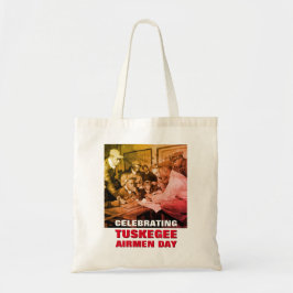 Bolsa Tote Celebrando TUSKEGEE AIRMEN DAY Veteranos