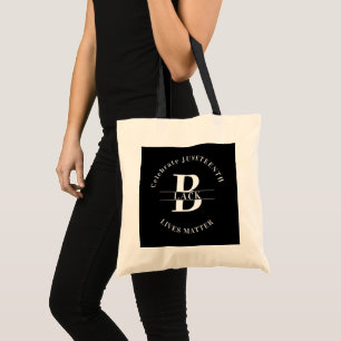 Bolsa Tote "Celebrar a 11 de junho e a vida negra são import